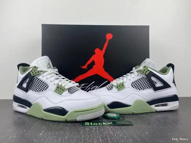 Kicktheory AQ9129-103 Seafoam Jordan WMNS 4 Air 0503